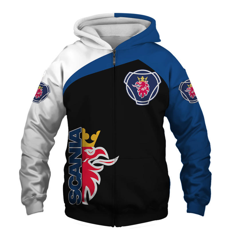 Scania t-shirt hoodie apparel 3D full printing