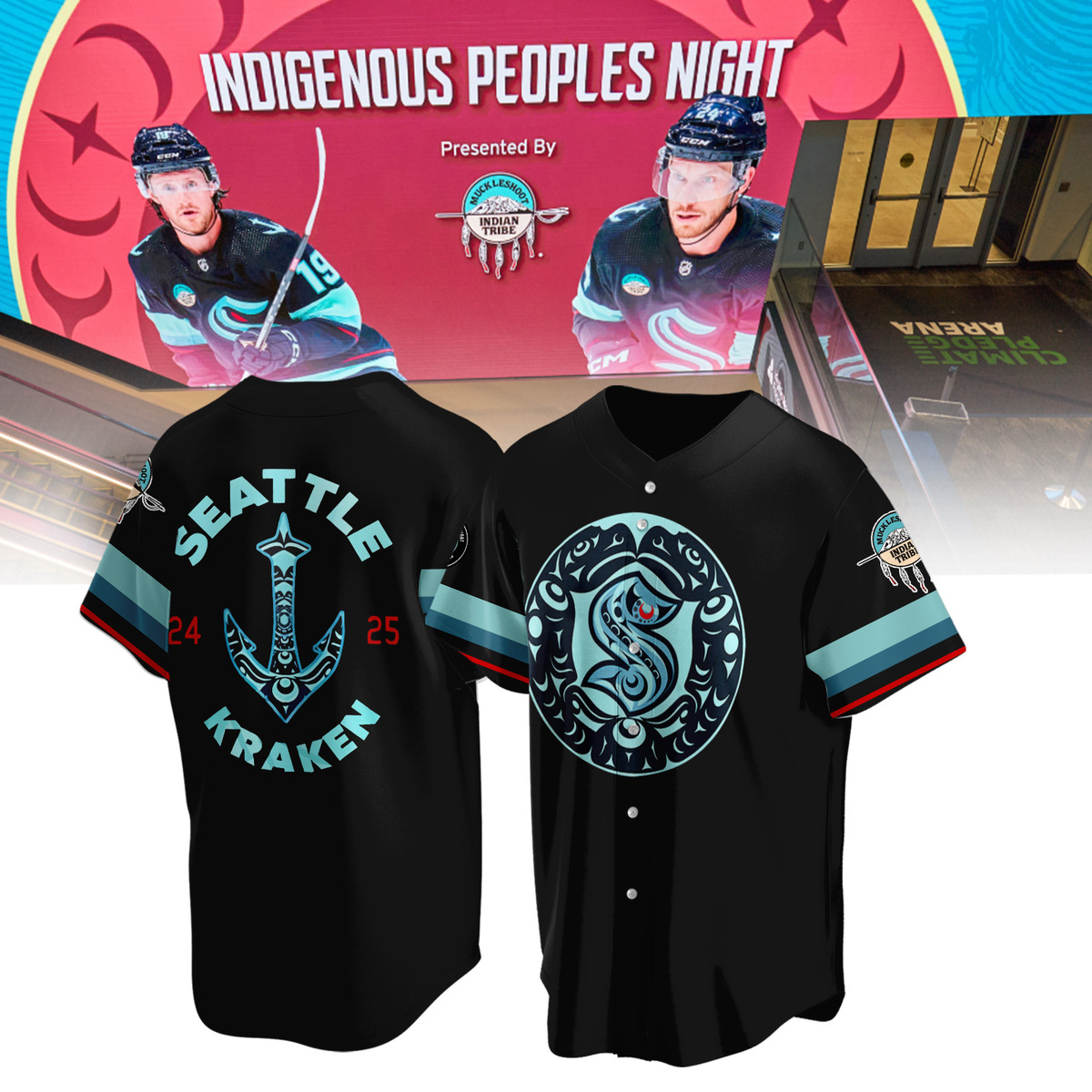 Seattle Kraken Indigenous Peoples Night Shirt