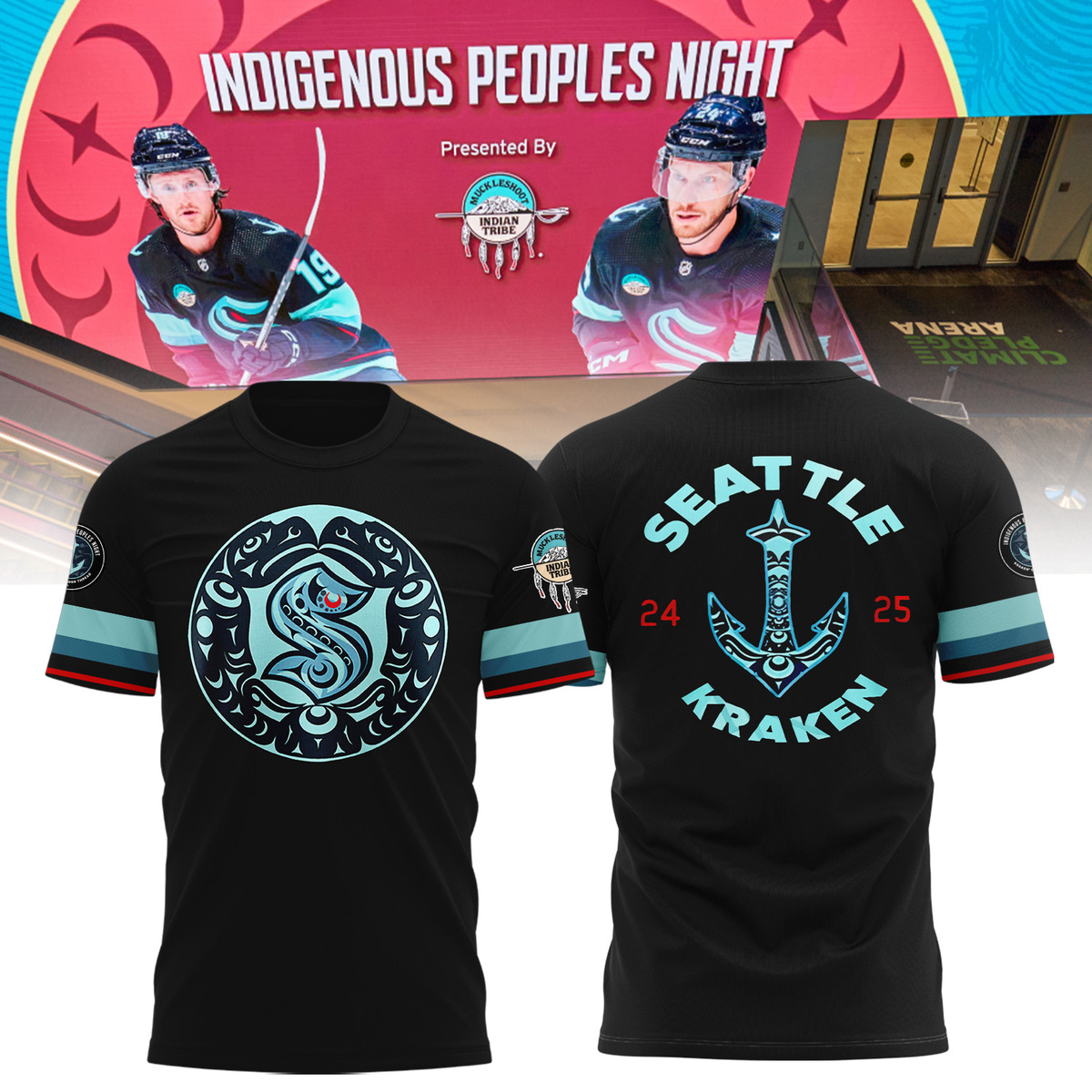 Seattle Kraken Indigenous Peoples Night Shirt