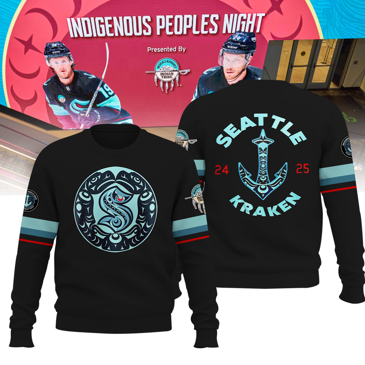 Seattle Kraken Indigenous Peoples Night Shirt