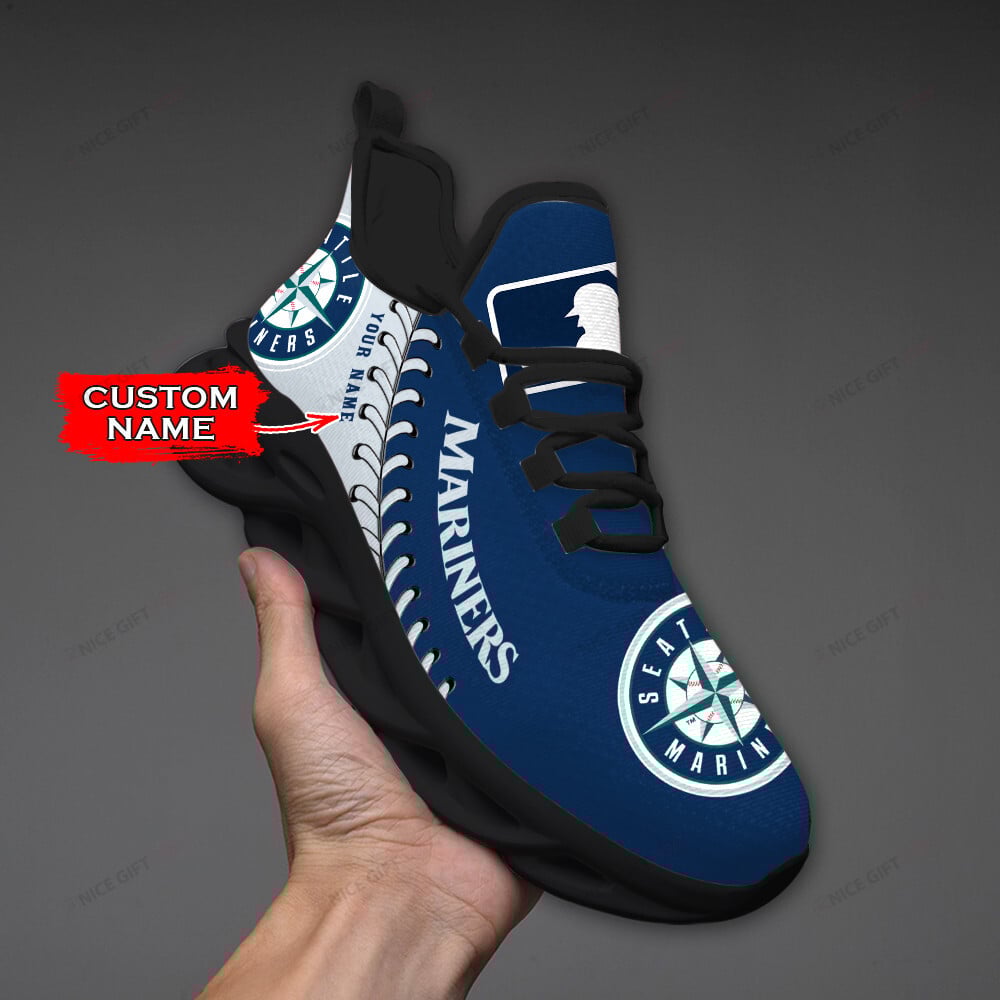 Seattle Mariners Custom Name Max Soul Shoes MSS-V5C7