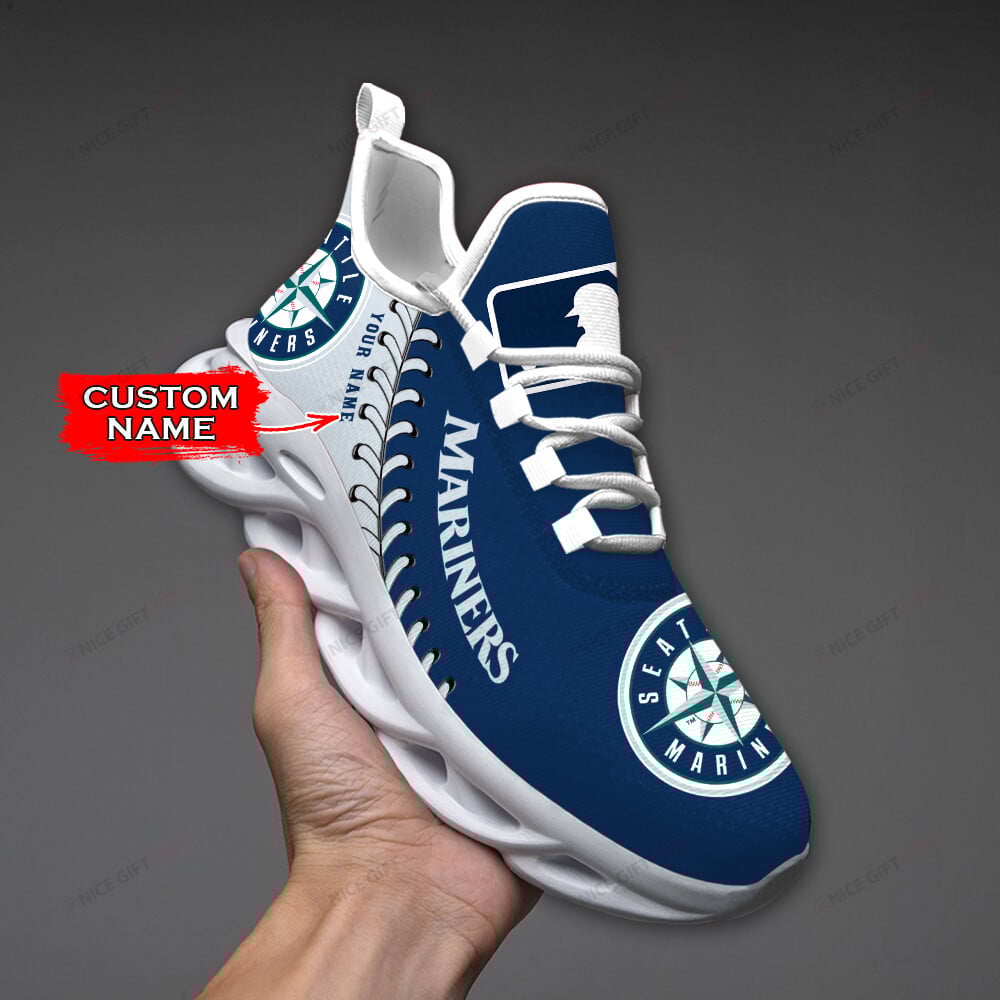 Seattle Mariners Custom Name Max Soul Shoes MSS-V5C7