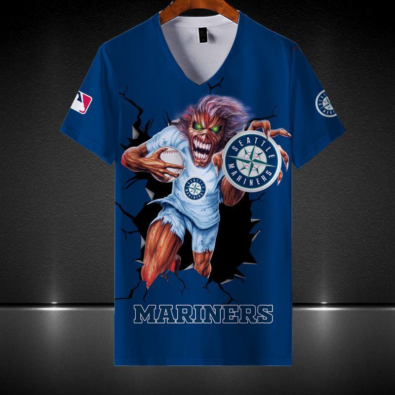 Seattle Mariners Printing T-Shirt, Polo, Hoodie, Zip, Bomber 8240