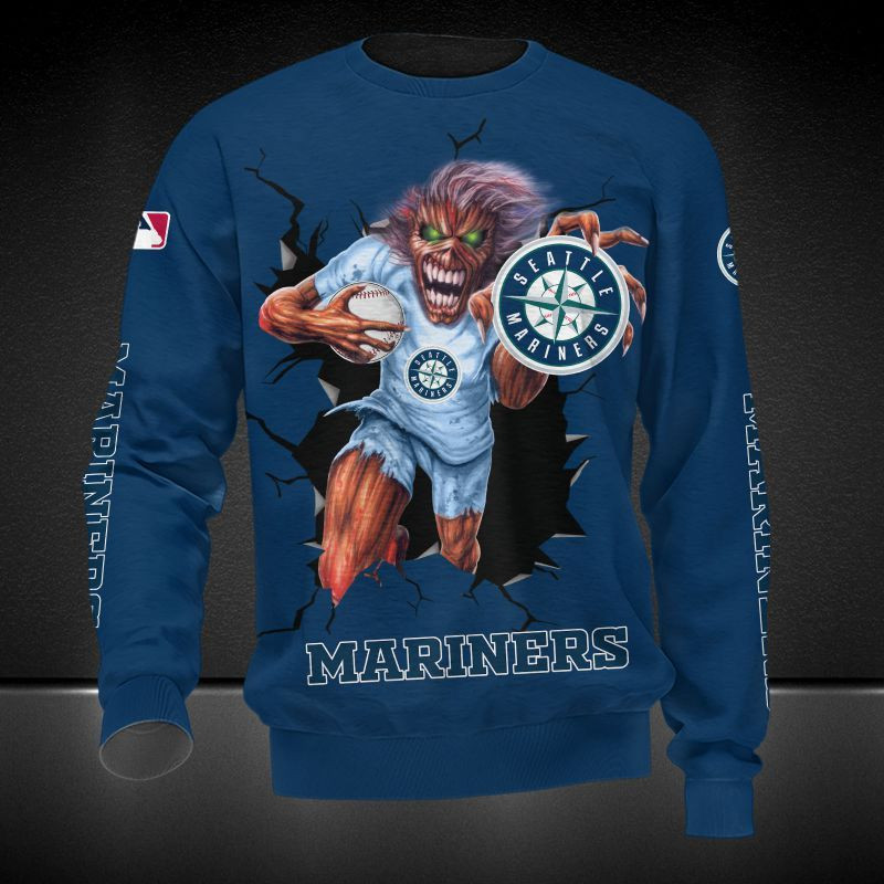 Seattle Mariners Printing T-Shirt, Polo, Hoodie, Zip, Bomber 8240