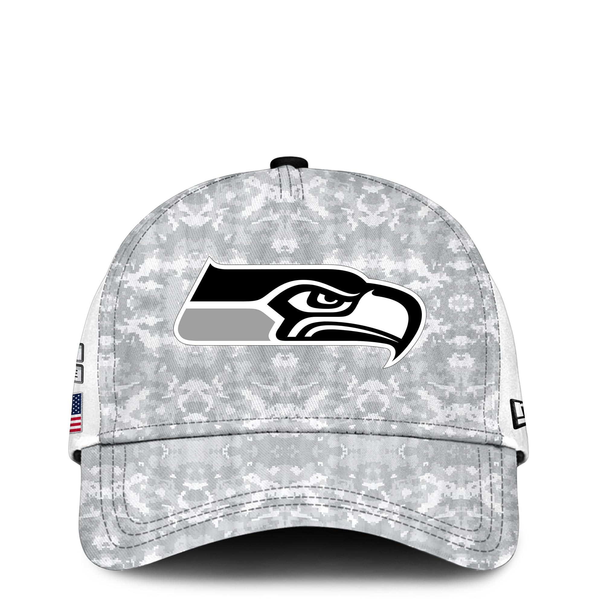 Seattle Seahawks Hoodie Camo Salute to Service Club
