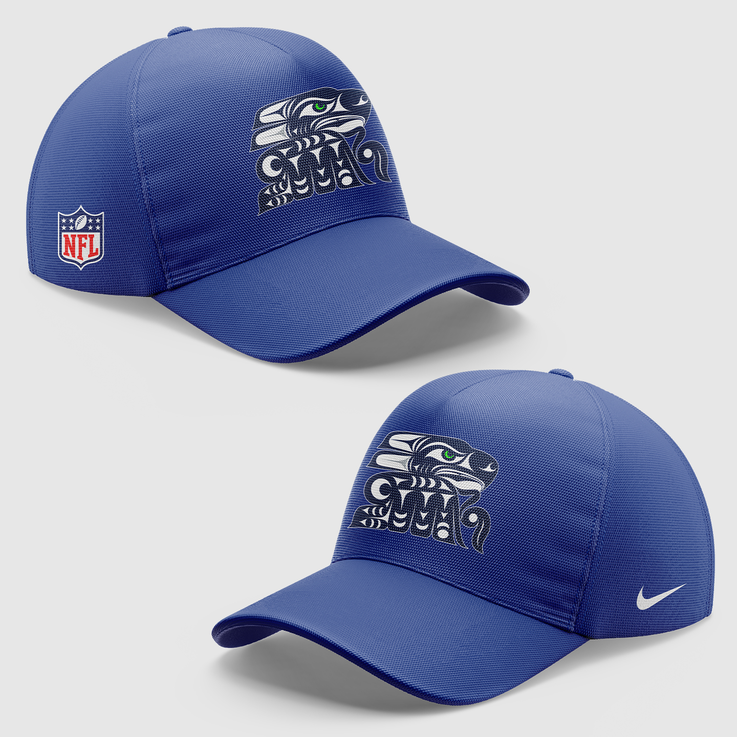 Seattle Seahawks Indigenous Peoples' Day Club Fleece Pullover Wind Jacket