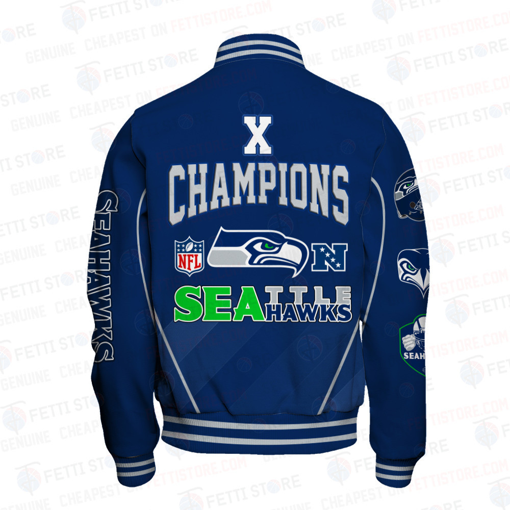 Seattle Seahawks National Football League Champions Varsity Jacket