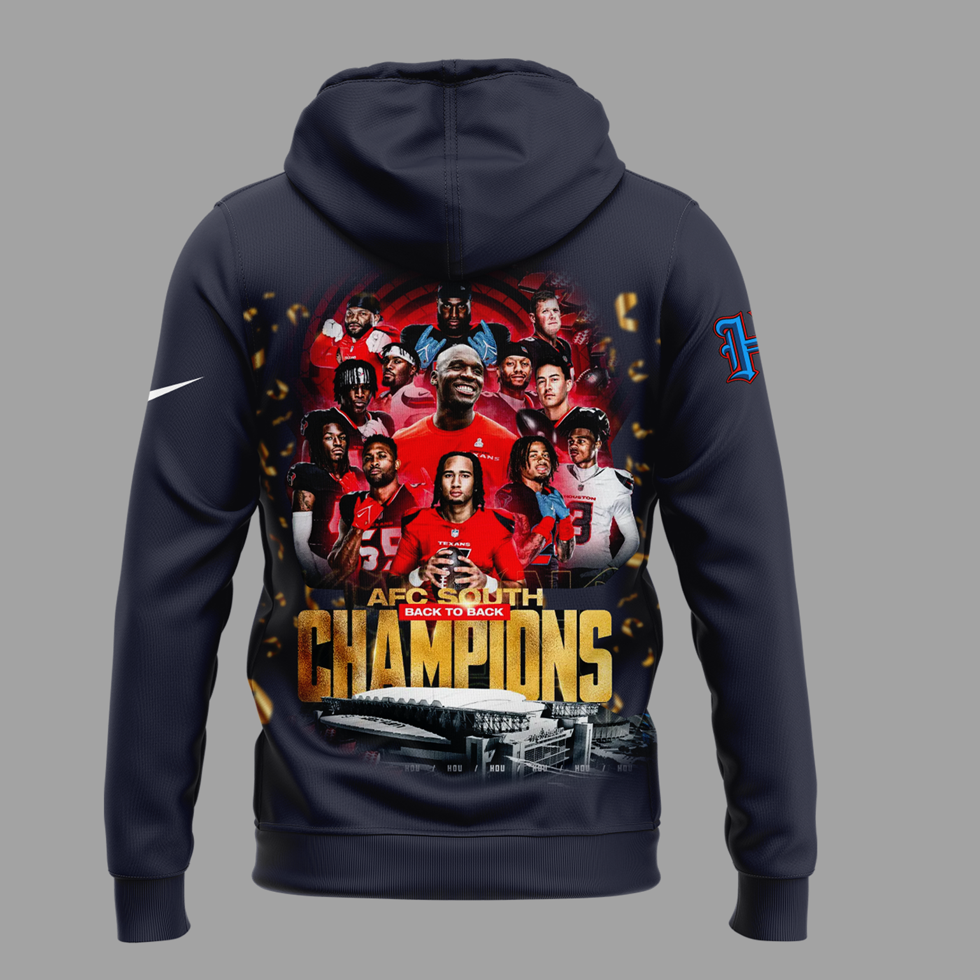 Special Houston Texans AFC South Division Champions Hoodie For Fans