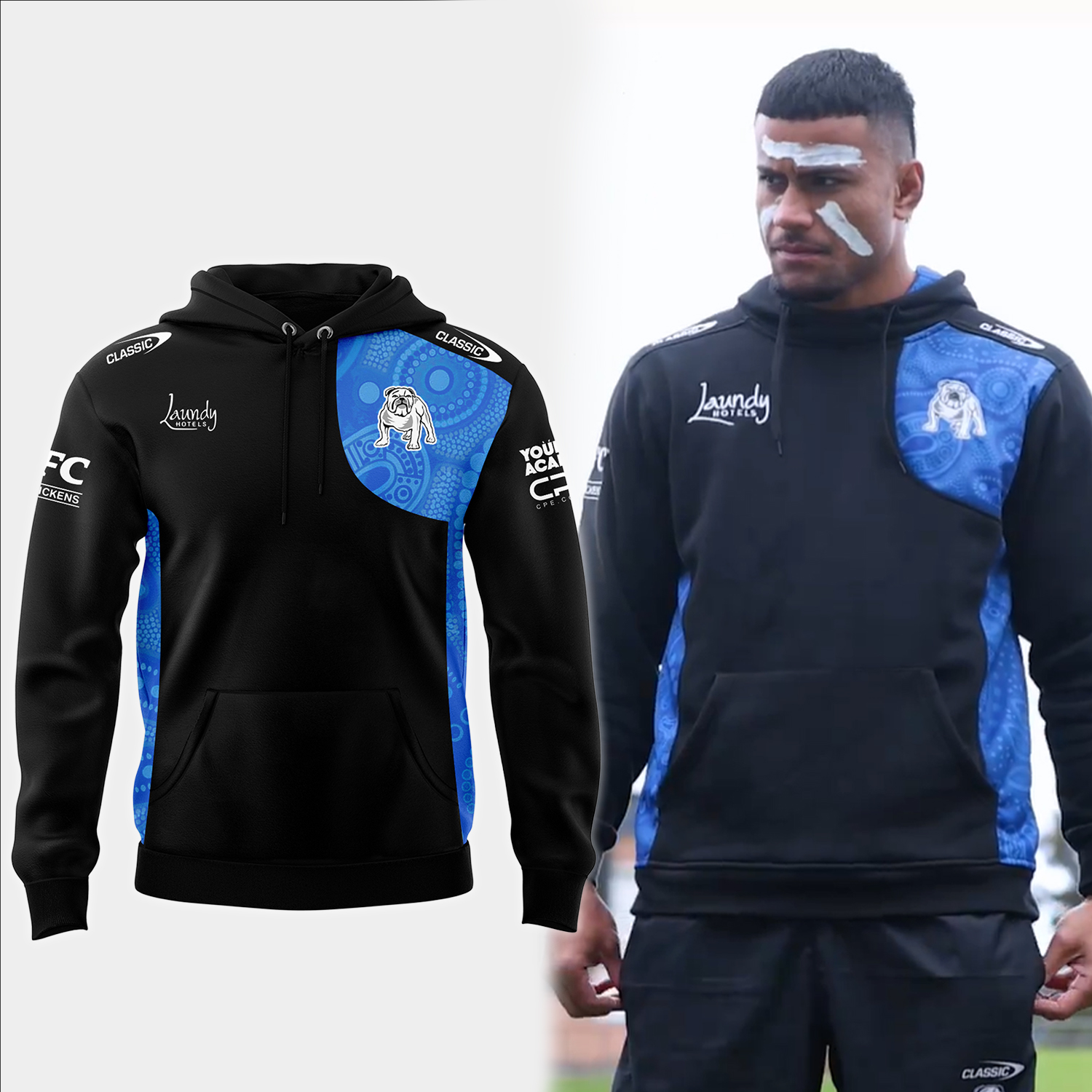 Special Indigenous Canterbury-Bankstown Bulldogs Hoodie