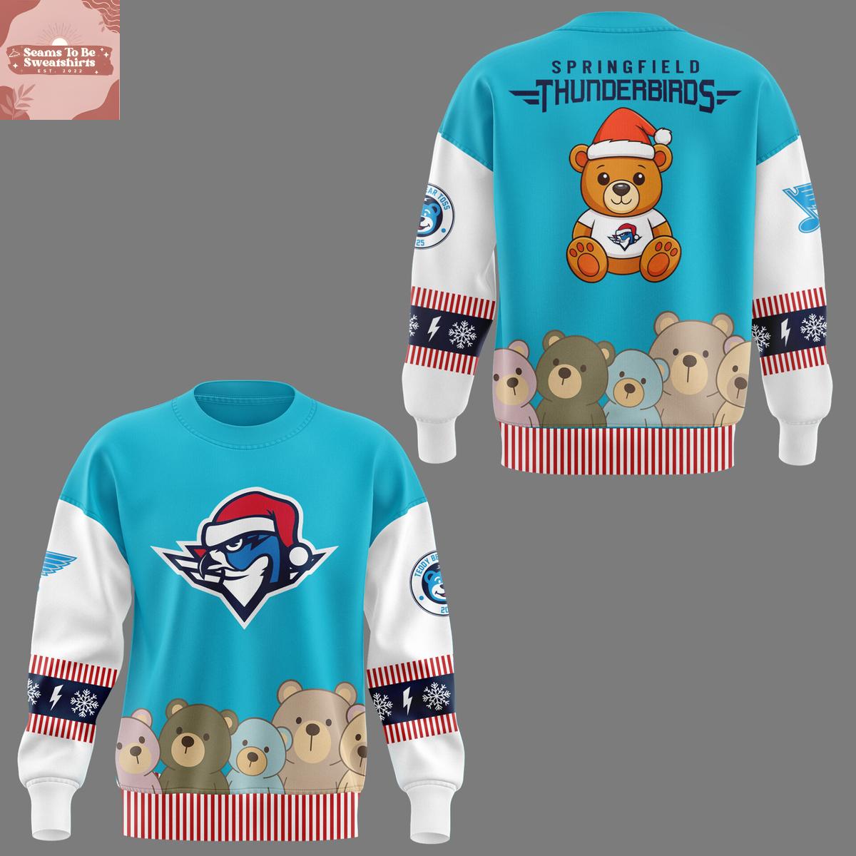 Springfield Thunderbirds x Teddy Bear 2026 Hoodie Shirt