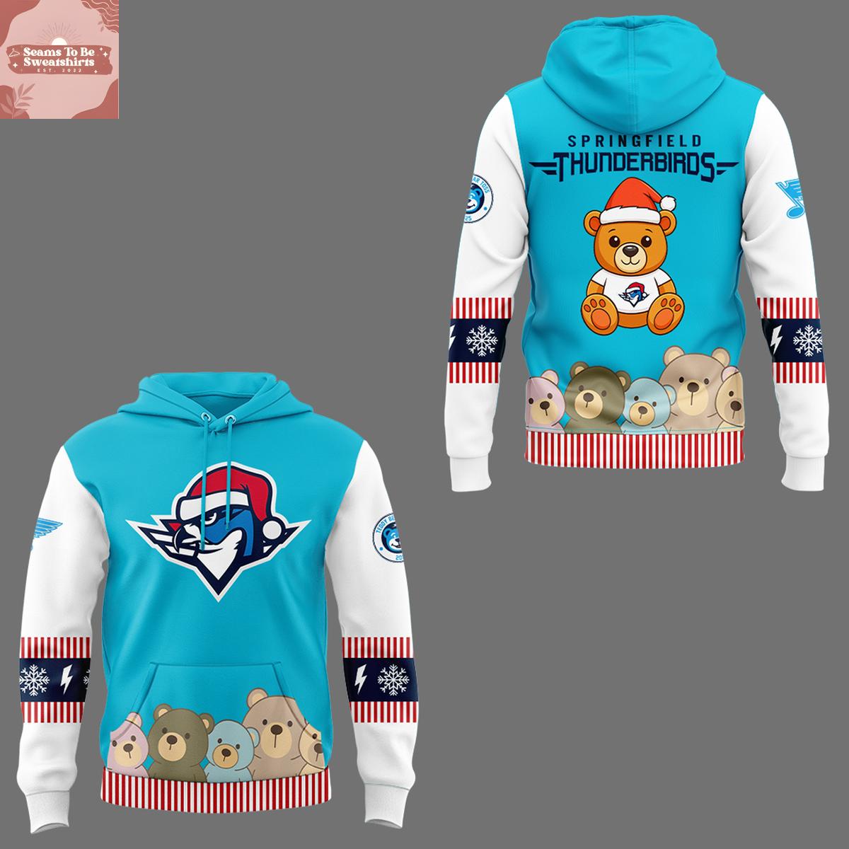 Springfield Thunderbirds x Teddy Bear 2026 Hoodie Shirt