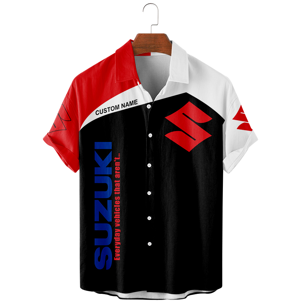 Suzuki Full Printing T-Shirt, Hoodie, Zip, Bomber, Button Shirt