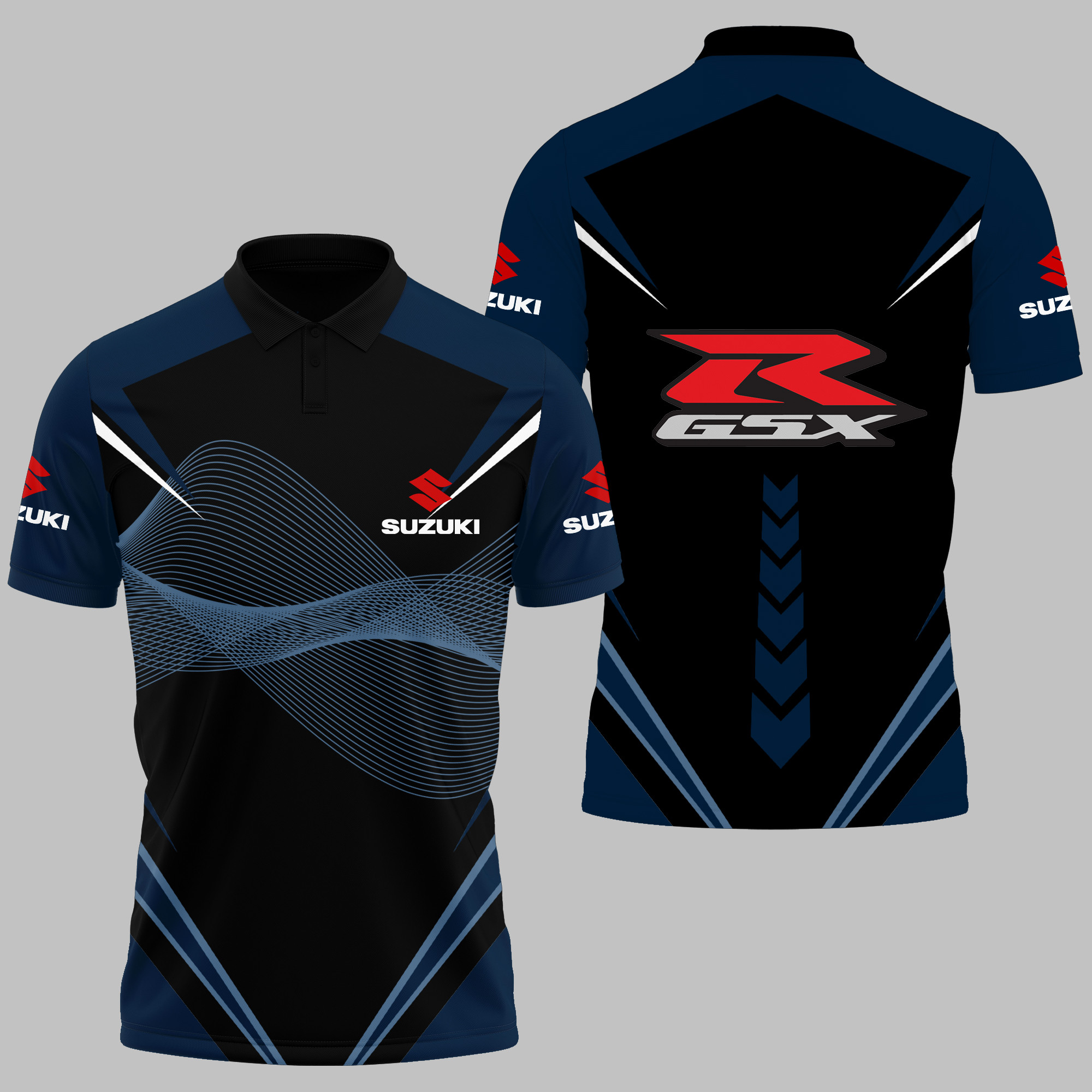 Suzuki Polo Shirt 7 Colors Ver 6