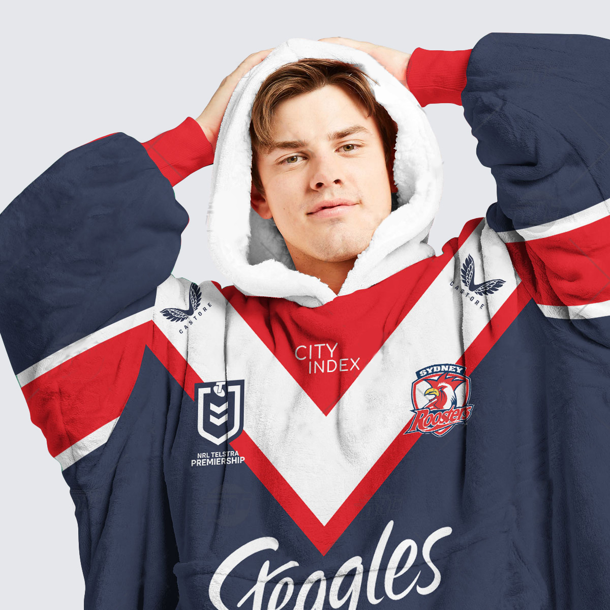 Sydney Roosters Premium Blanket Hoodie