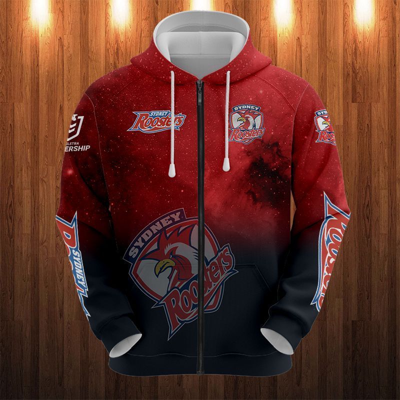 Sydney Roosters Printing T-Shirt, Polo, Hoodie, Zip, Bomber 2070