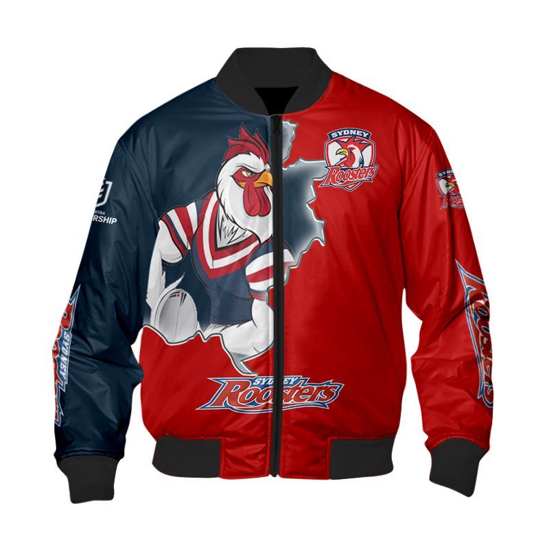 Sydney Roosters Printing T-Shirt, Polo, Hoodie, Zip, Bomber 2384