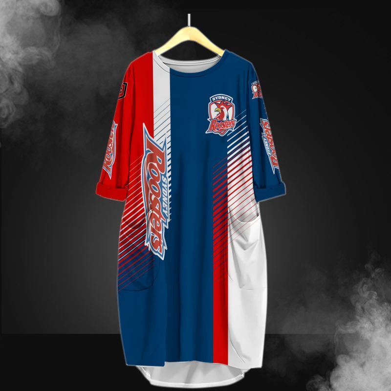 Sydney Roosters Printing T-Shirt, Polo, Hoodie, Zip, Bomber 3222