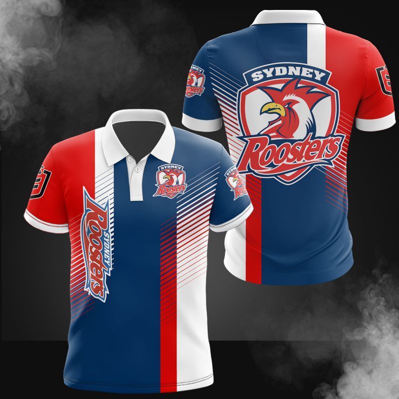 Sydney Roosters Printing T-Shirt, Polo, Hoodie, Zip, Bomber 3222