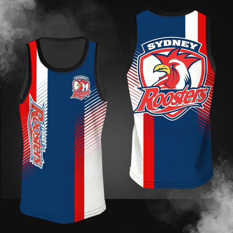 Sydney Roosters Printing T-Shirt, Polo, Hoodie, Zip, Bomber 3222