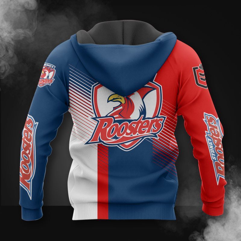Sydney Roosters Printing T-Shirt, Polo, Hoodie, Zip, Bomber 3222