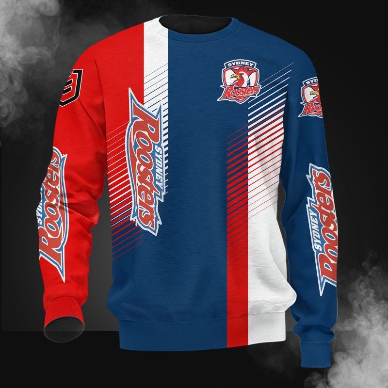 Sydney Roosters Printing T-Shirt, Polo, Hoodie, Zip, Bomber 3222