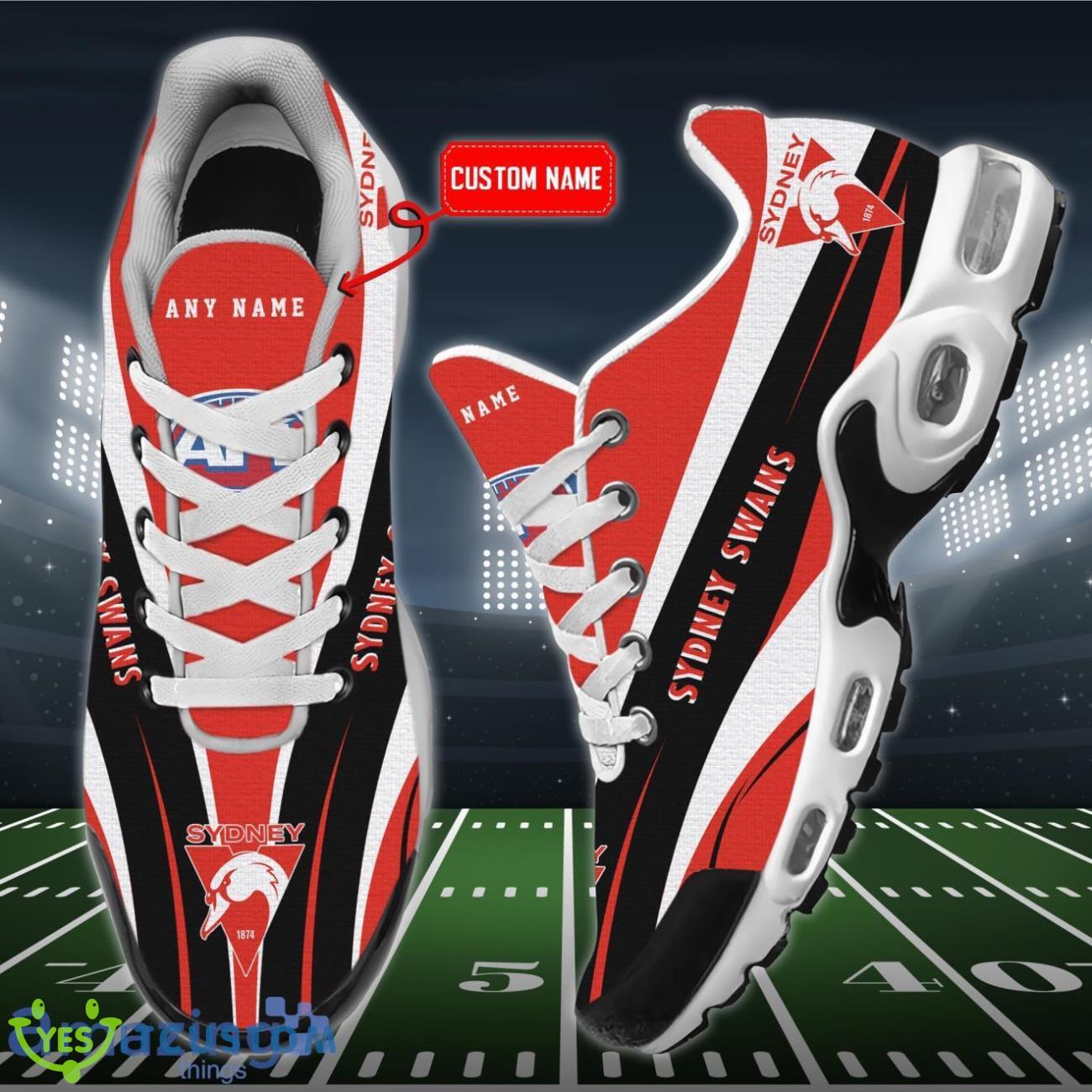 Sydney Swans Personalized Name Air Cushion Sports Shoes Sneaker KLTNS220456