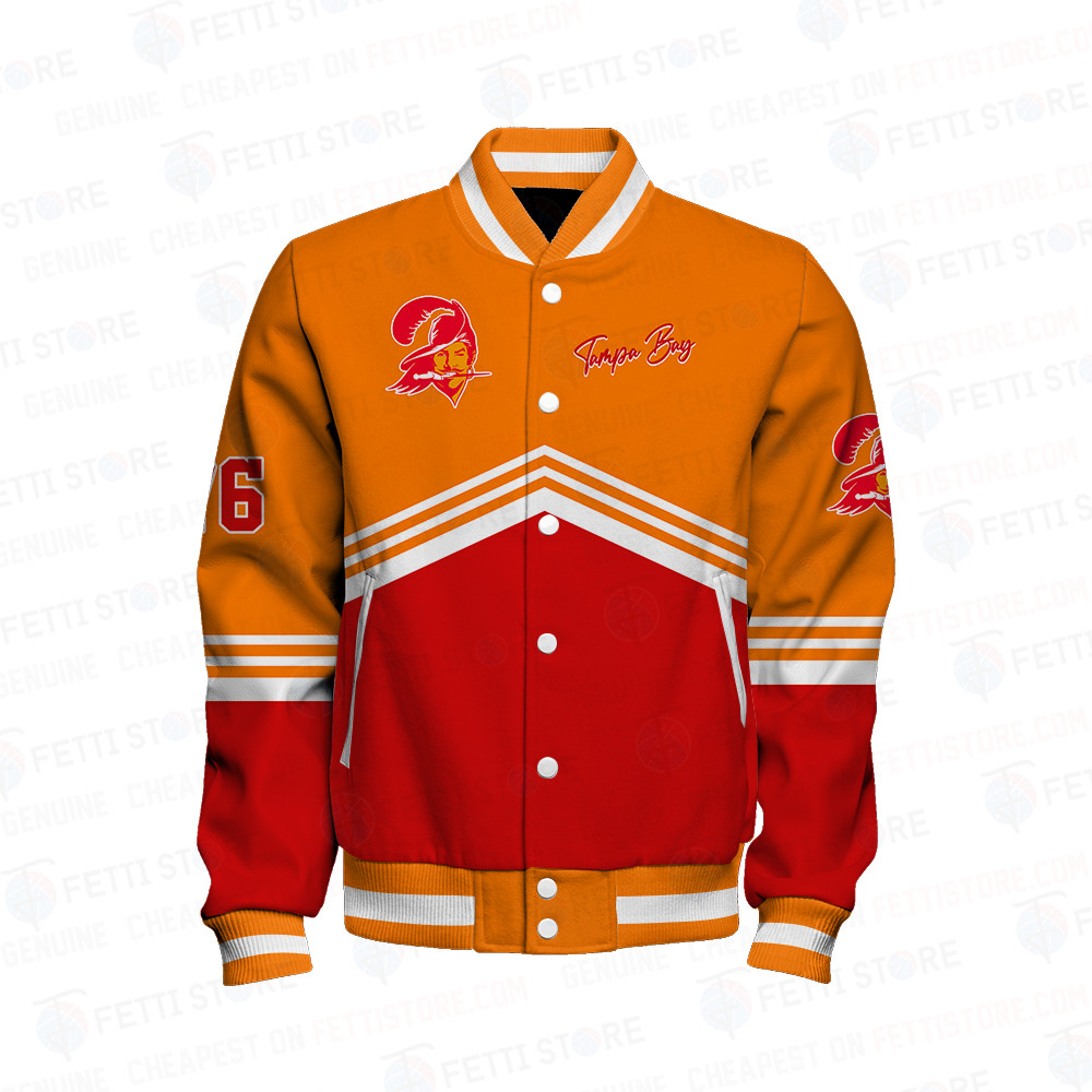 Tampa Bay Buccaneers Baseball Varsity Jacket