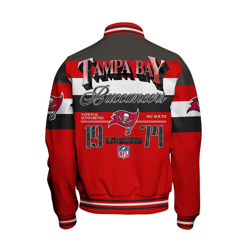 Tampa Bay Buccaneers - Fire Burning Opponents Unisex Varsity Jacket
