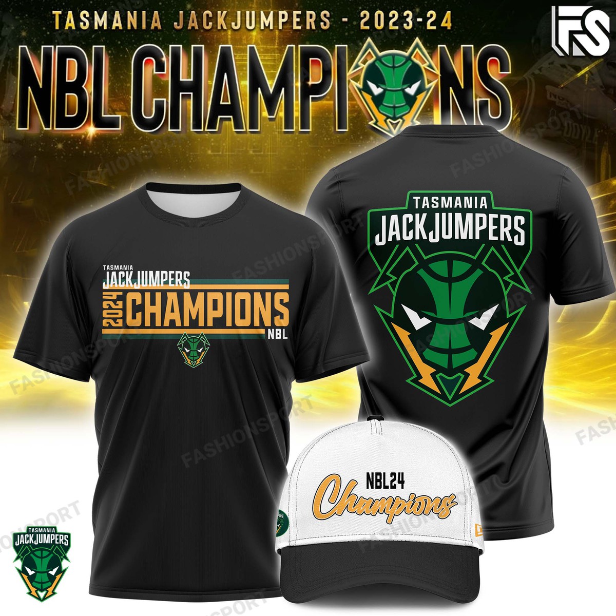 Tasmania JackJumpers champion cap