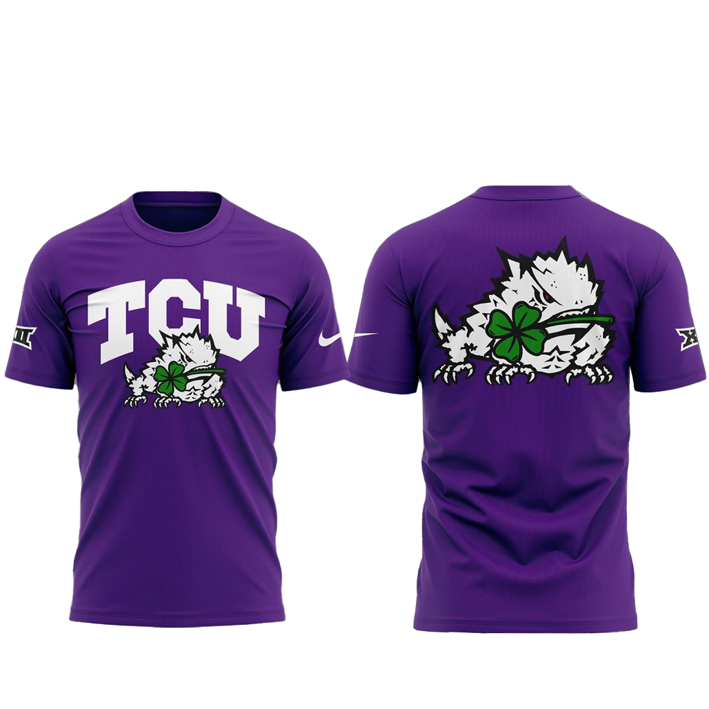 TCU Horned Frogs 2026 Ireland Game Celebration Shirt