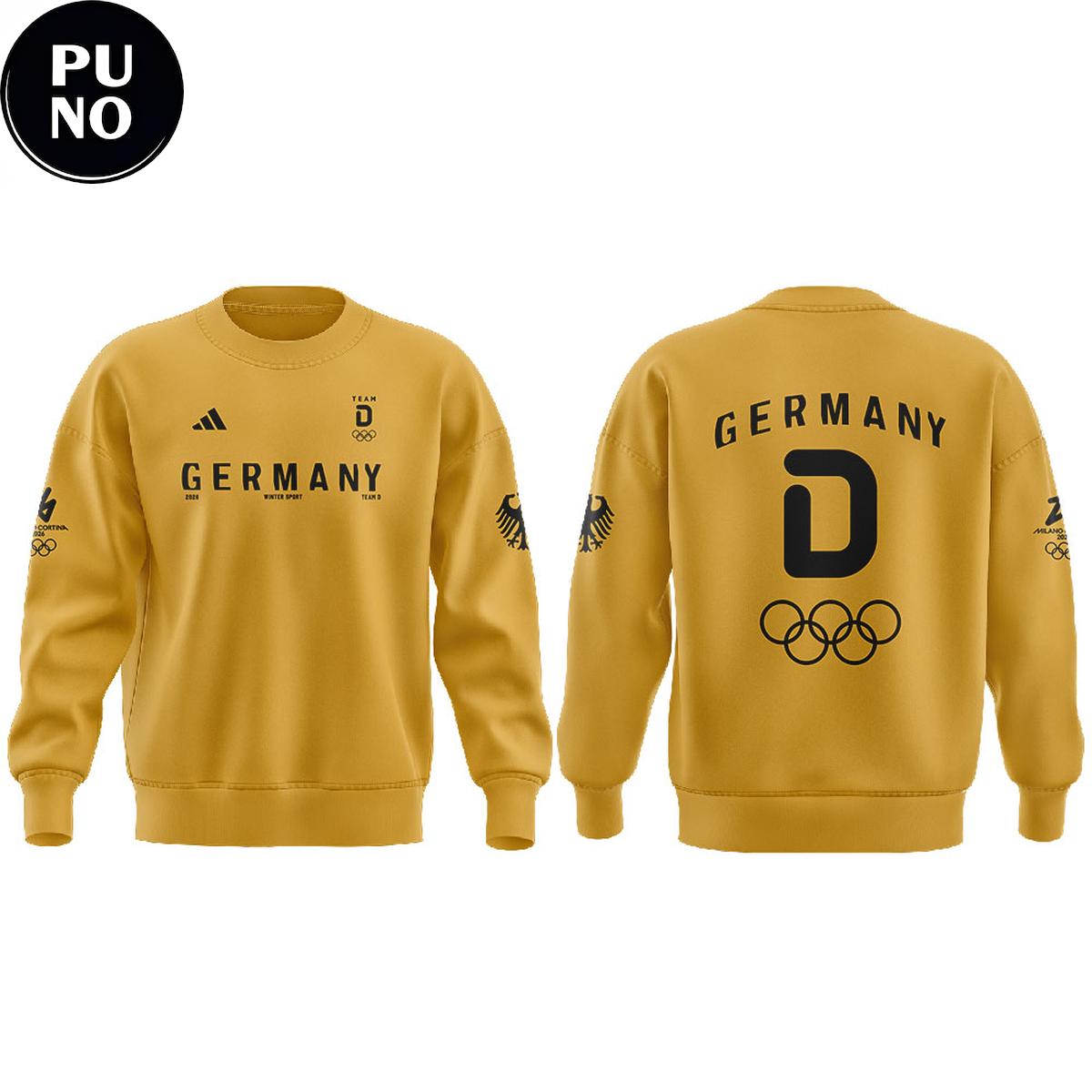 Team Deutschland Germany Winter Olympics Milano Cortina 2026 Hoodie T-Shirt