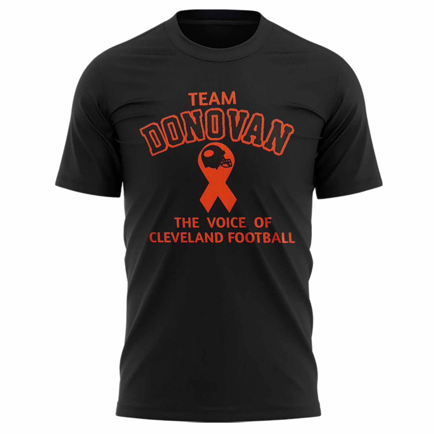 Team Donovan The Voice Of Cleveland Football Shirt V4