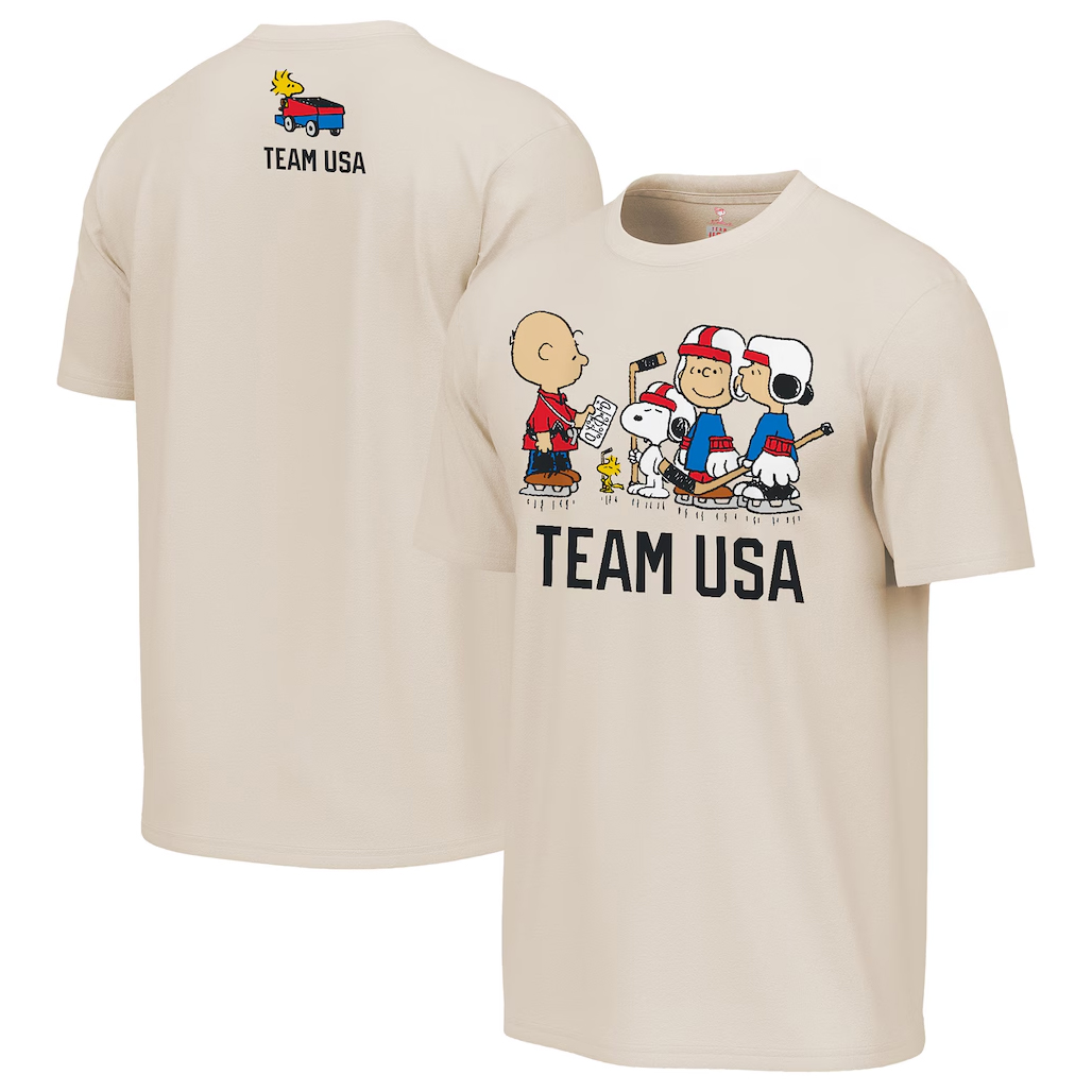 Team Hockey USA x Peanuts Team Hustle T-Shirt