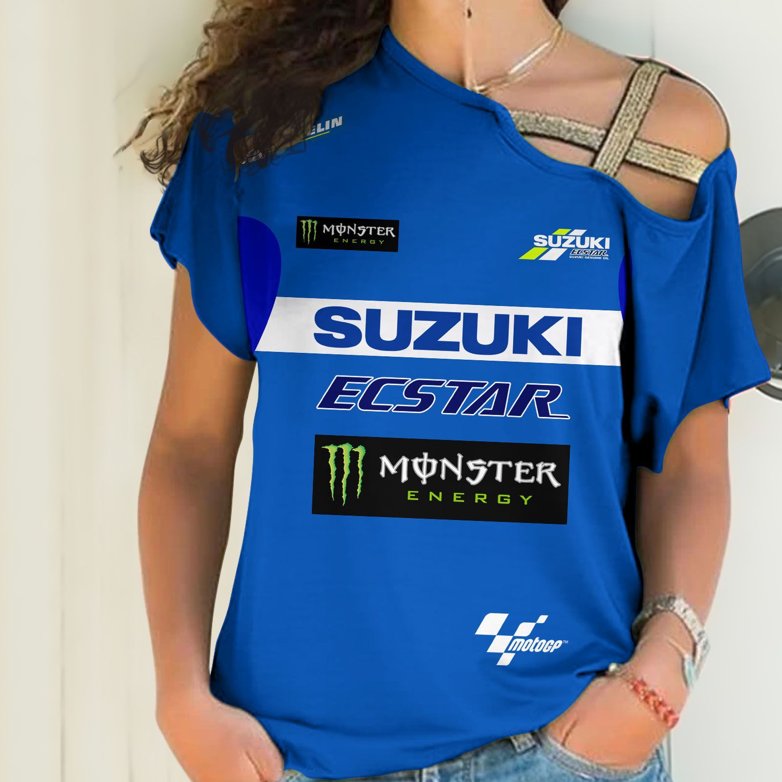 Team SUZUKI ECSTAR Printing T-Shirt, Polo, Hoodie, Zip, Bomber 9159