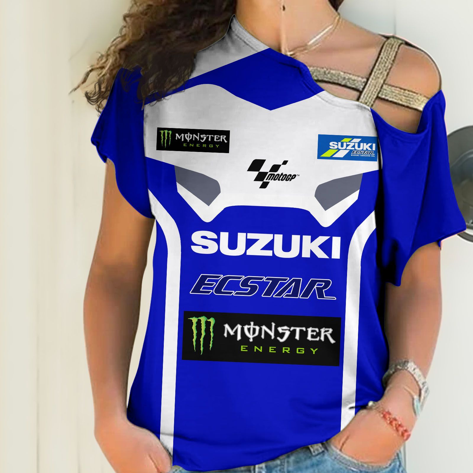 Team SUZUKI ECSTAR Printing T-Shirt, Polo, Hoodie, Zip, Bomber 9174