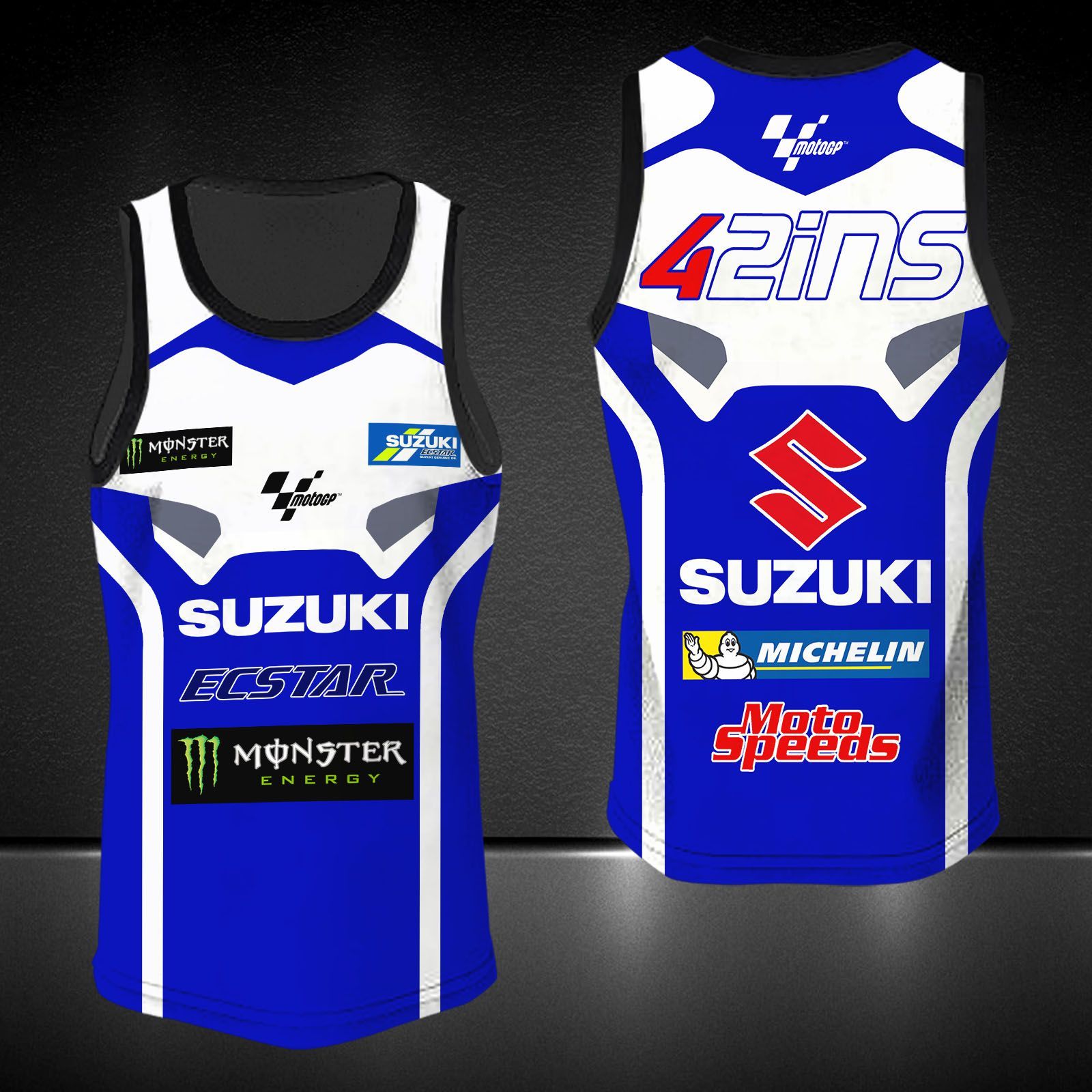 Team SUZUKI ECSTAR Printing T-Shirt, Polo, Hoodie, Zip, Bomber 9174