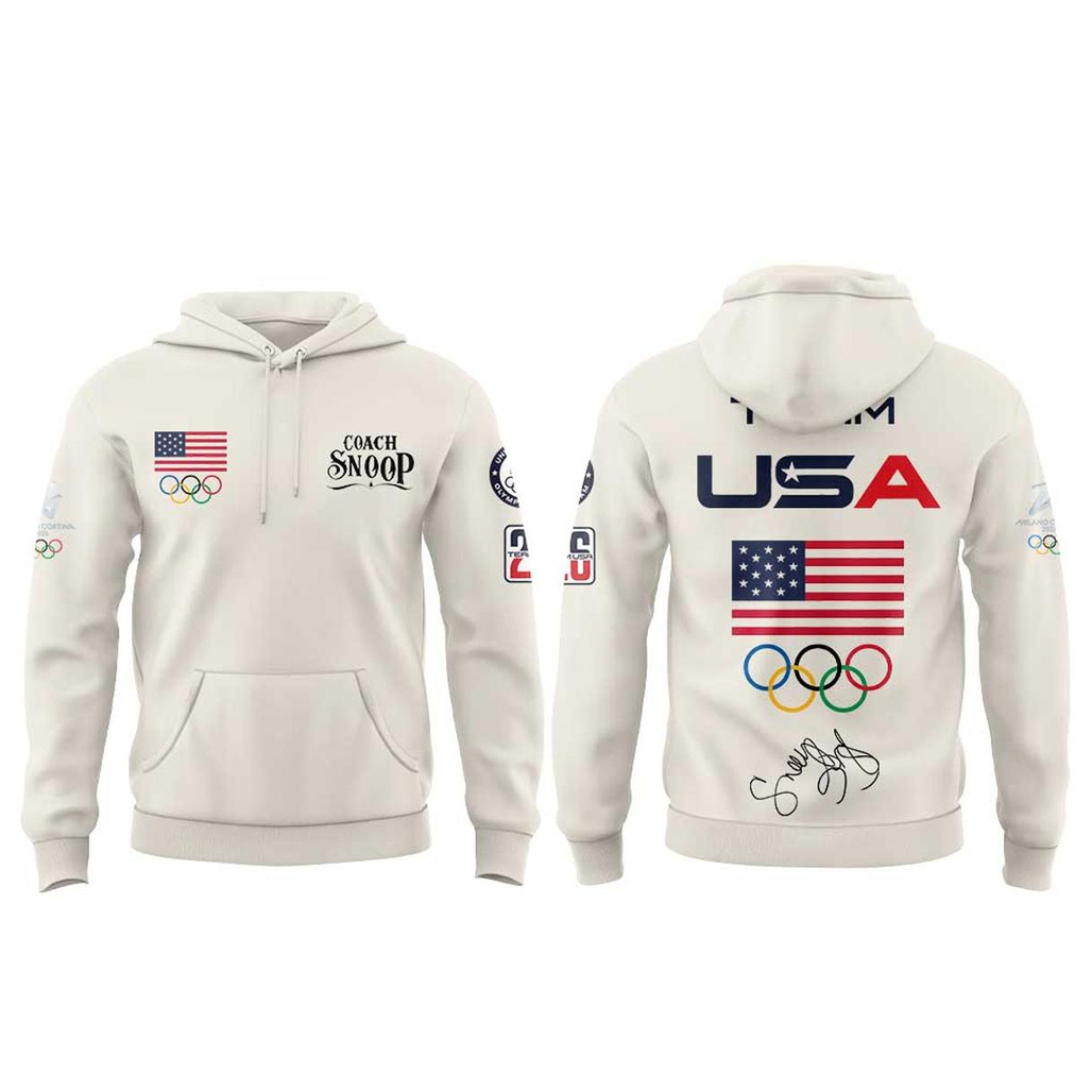 Team USA x Snoop Dog 2026 Winter Olympic Milano Cortina Hoodie