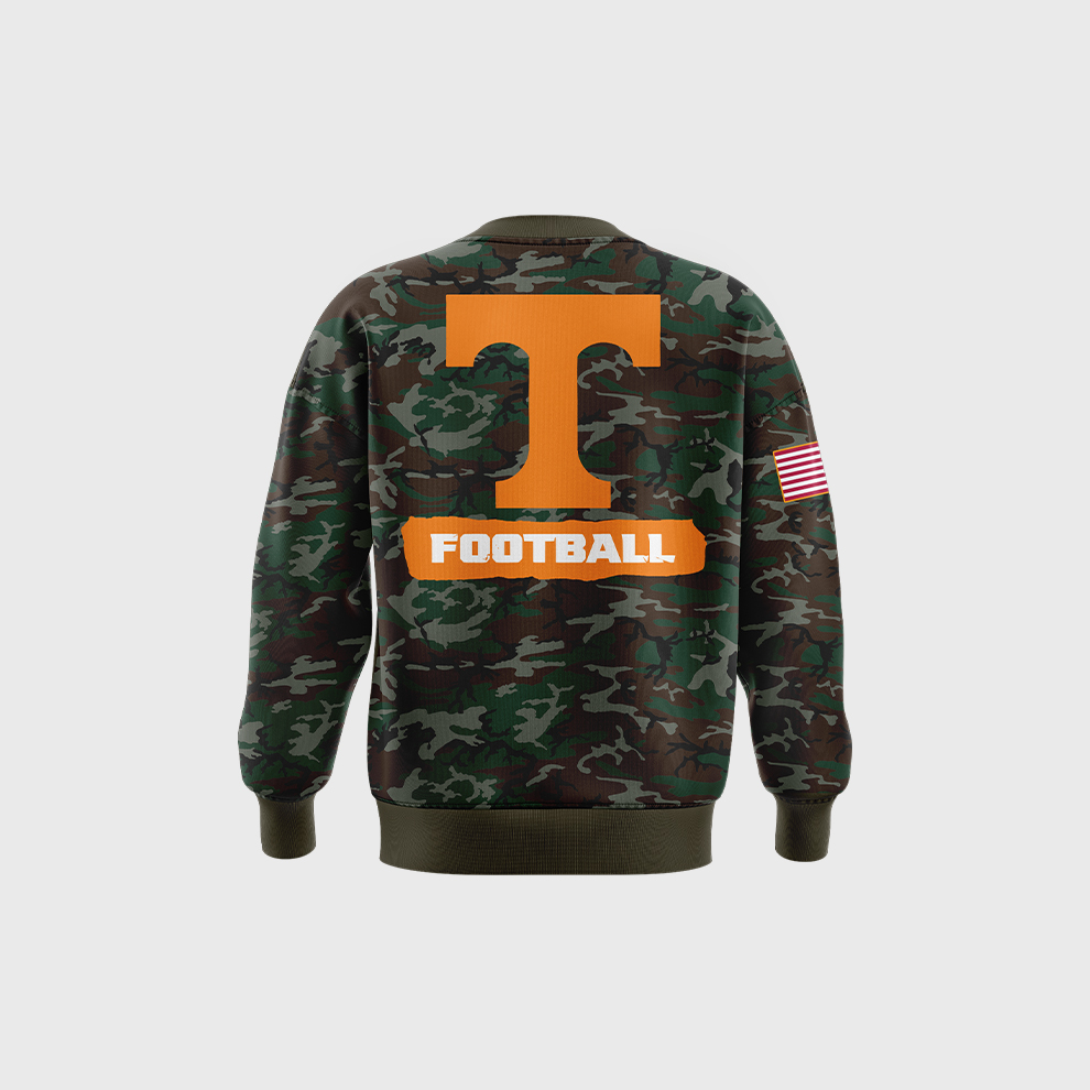 Tennessee Football Camo Salute to Service Sweatshirt