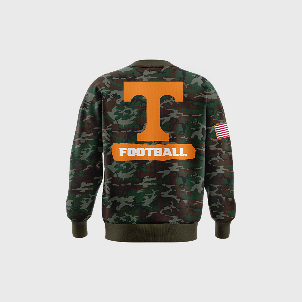 Tennessee Football Camo Salute to Service Sweatshirt