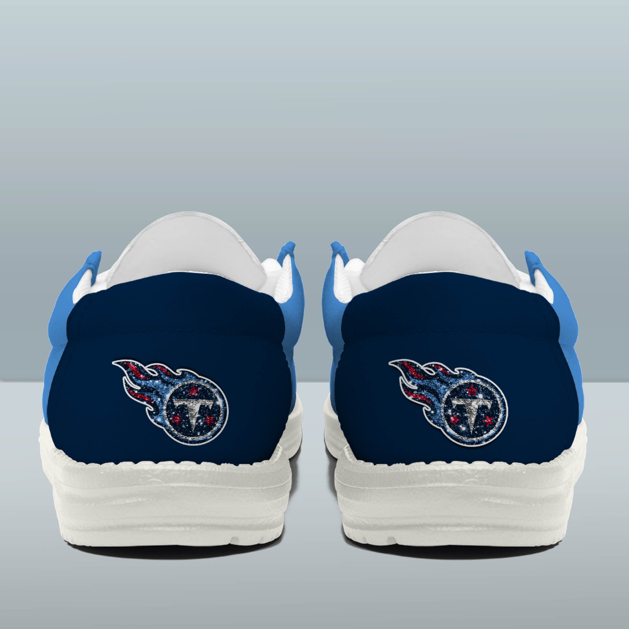 Tennessee Titans 32 Teams HeyDude Canvas Loafer Shoes Personalized Your Name