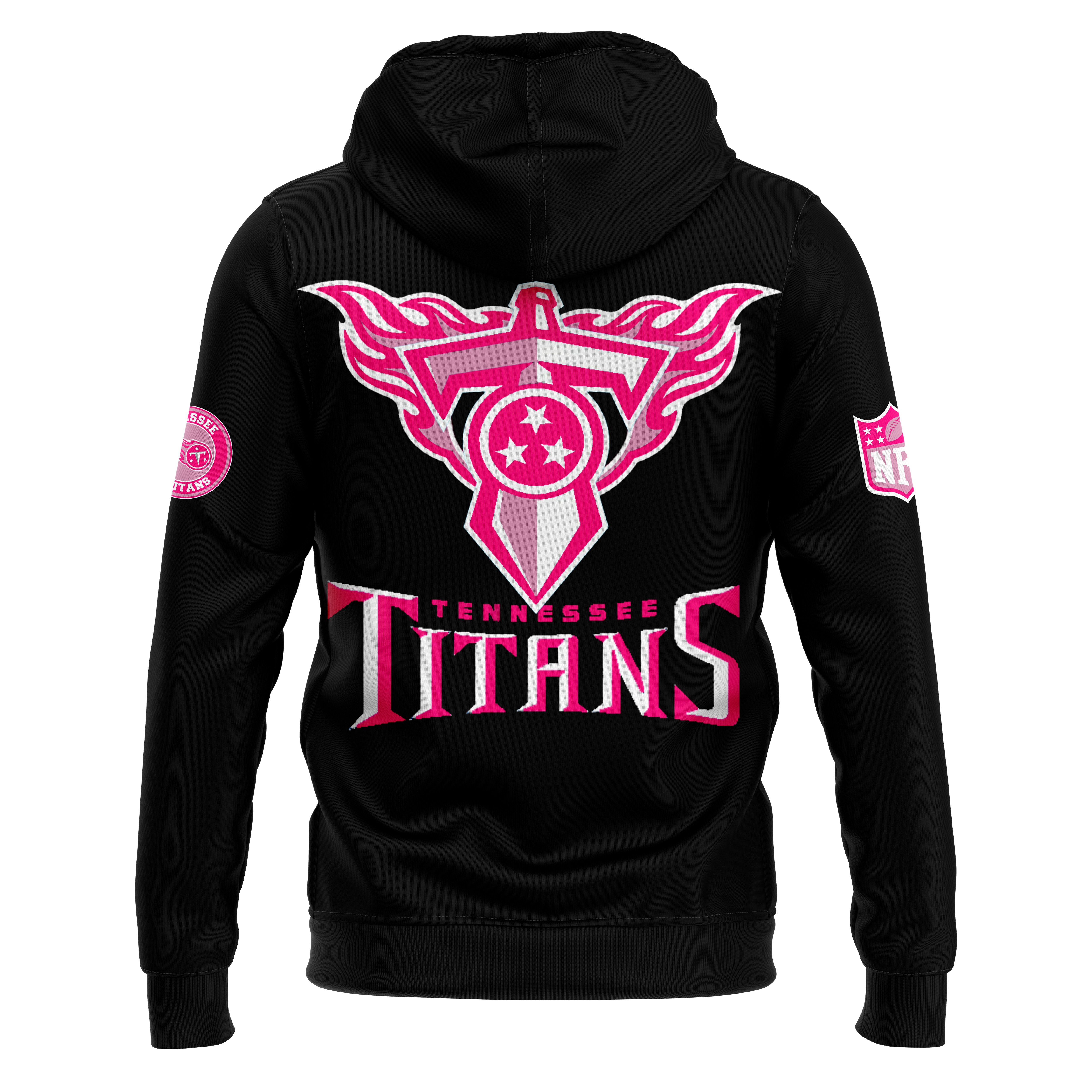 Tennessee Titans Breast Cancer Club Pullover Hoodie