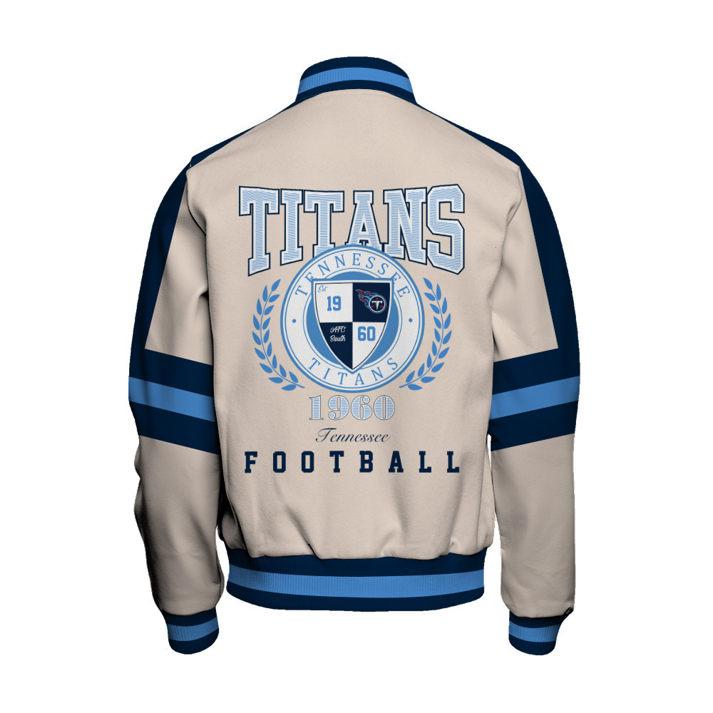 Tennessee Titans - Feel The Power Unisex Varsity Jacket