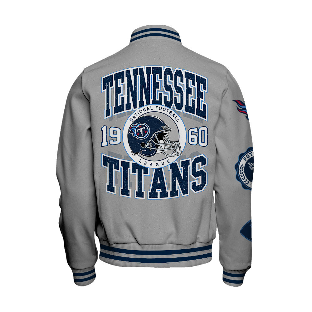 Tennessee Titans - Feel The Power Unisex Varsity Jacket