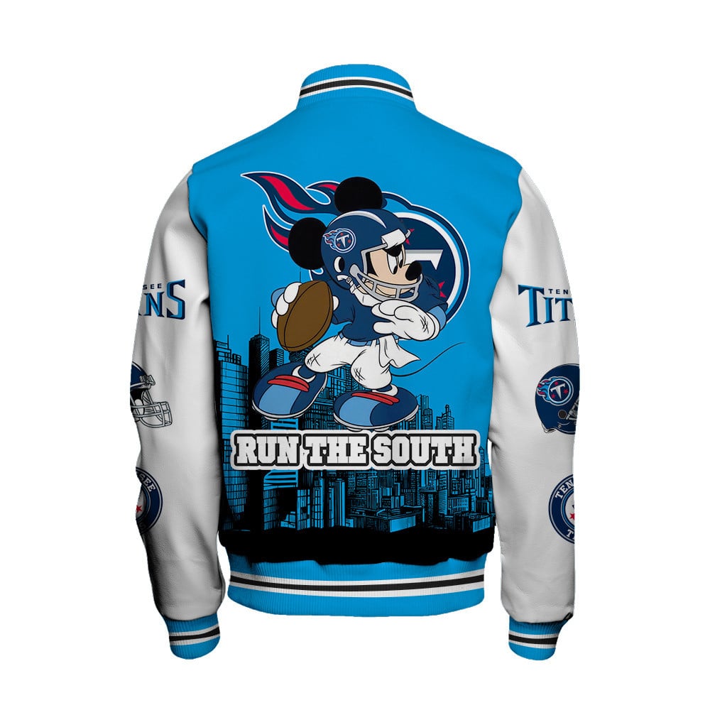 Tennessee Titans National Football League Varsity Jacket STM V5