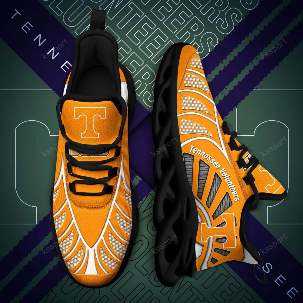 Tennessee Volunteers Max Soul Clunky, Black And White Running Shoes