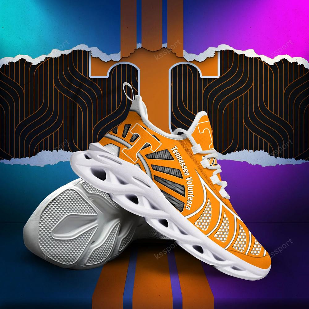 Tennessee Volunteers Max Soul Clunky, Black And White Running Shoes