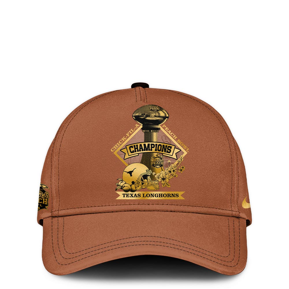 Texas Longhorns x Peach Bowl Champions New Tshirt v2