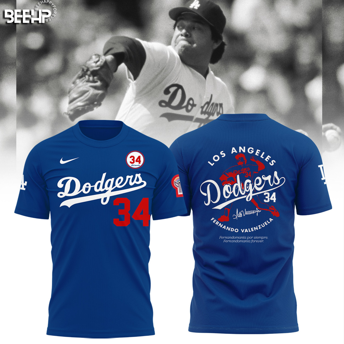 Thank You For The Memories Fernando Valenzuela Baseball Jersey