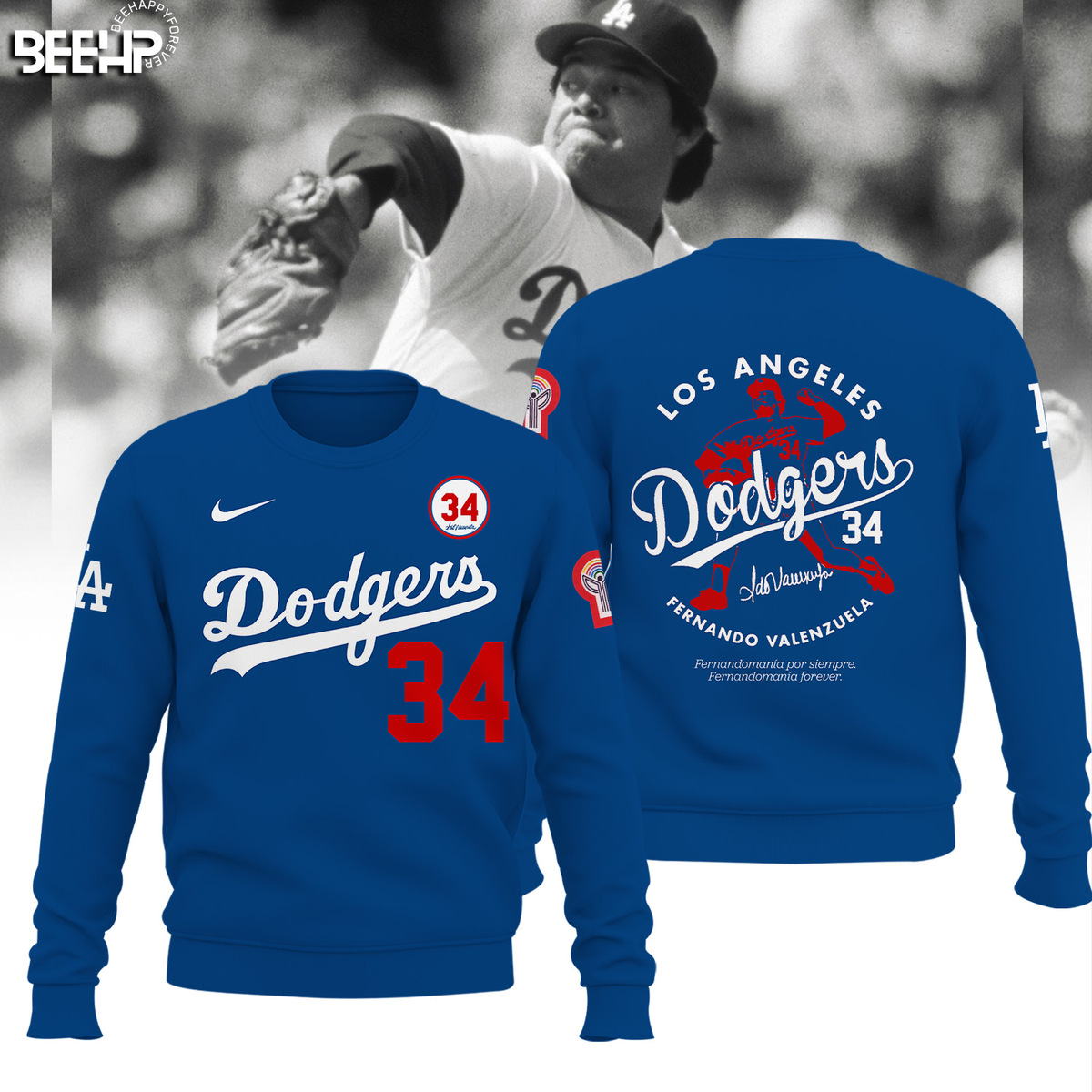 Thank You For The Memories Fernando Valenzuela Baseball Jersey