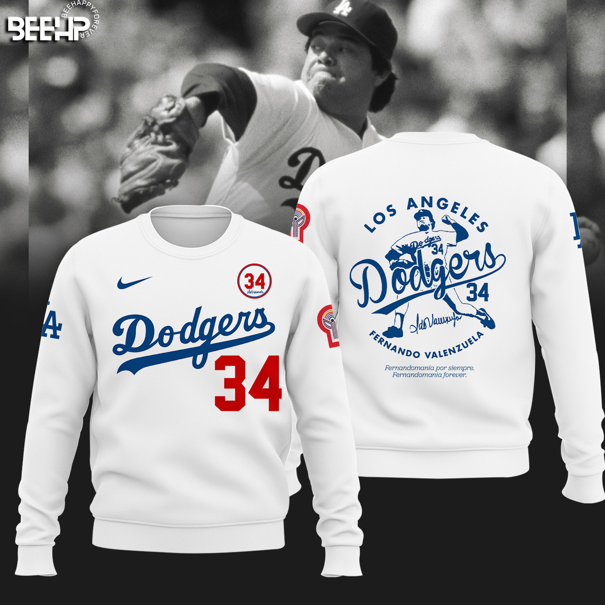 Thank You For The Memories Fernando Valenzuela Baseball Jersey